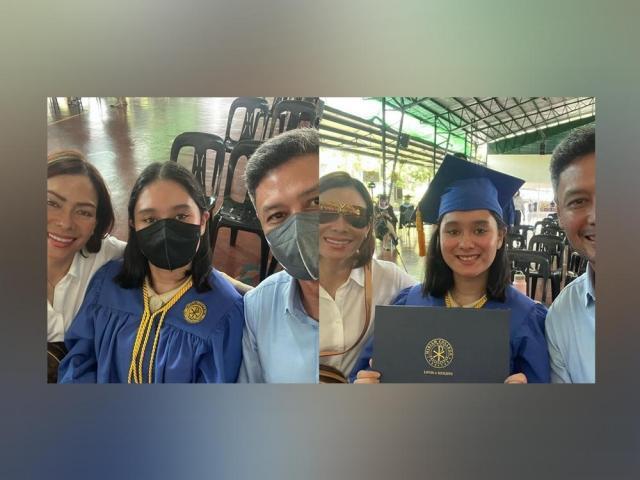 Tonton Gutierrez and Glydel Mercado with youngest daughter Aneeza