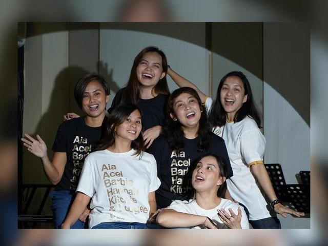 Acel Bisa, Aia de Leon, Barbie Almalbis, Hannah Romawac, Kitchie Nadal, and Lougee Basabas