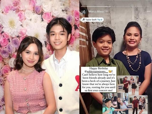 Marco Masa and Ashley Sarmiento