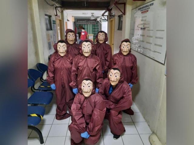 Money Heist protective suit