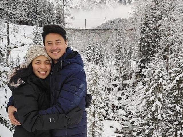 Aicelle Santos and Mark Zambrano