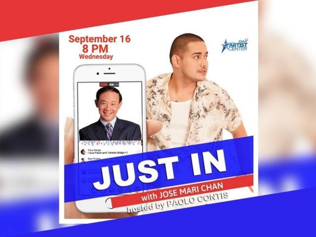 Paolo Contis and Jose Mari Chan in Just In