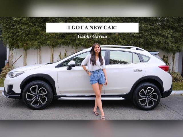 Gabbi Garcia and her new car