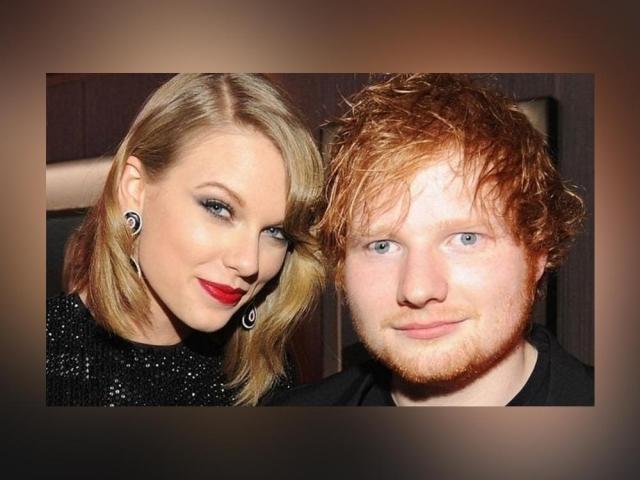 Ed Sheeran and Taylor Swift