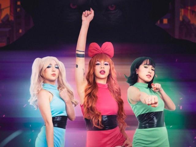 donna jelai zeinab as powerpuff girls