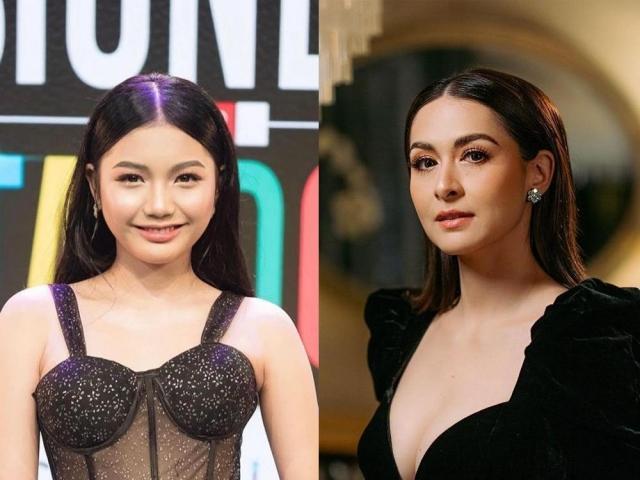 Princess Aliyah and Marian Rivera