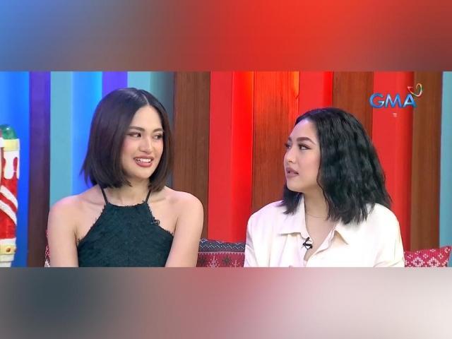 Julie Anne San Jose and Rita Daniela in fast talk with boy abunda