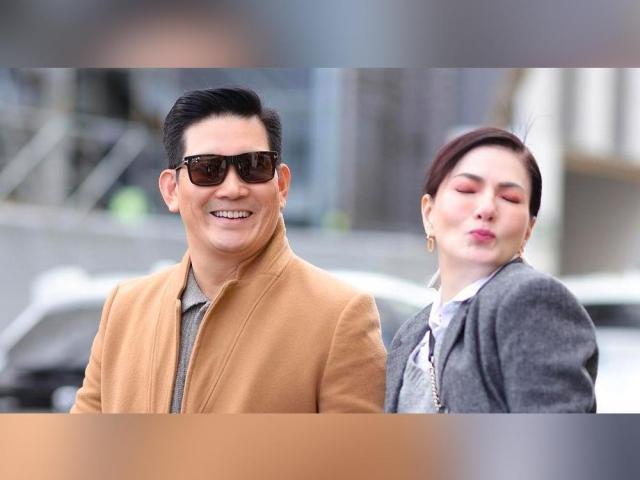 Carmina Villarroel and Richard Yap