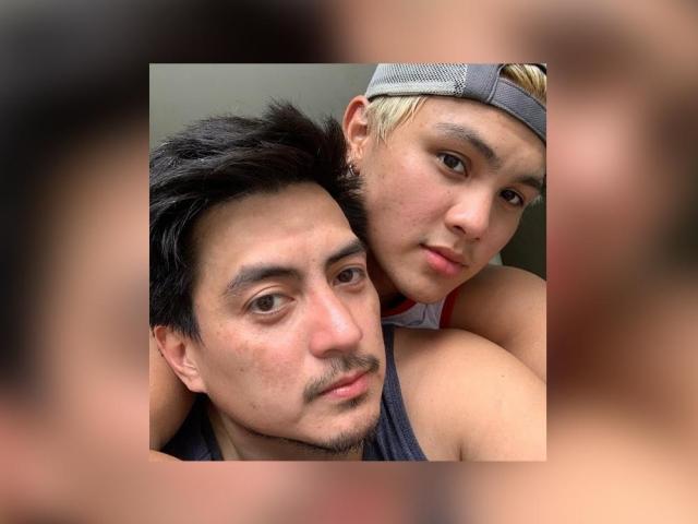 Wendell Ramos and his son Wendell Saviour