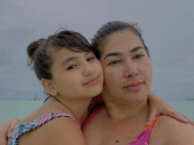 Jackie Forster and daughter Caleigh