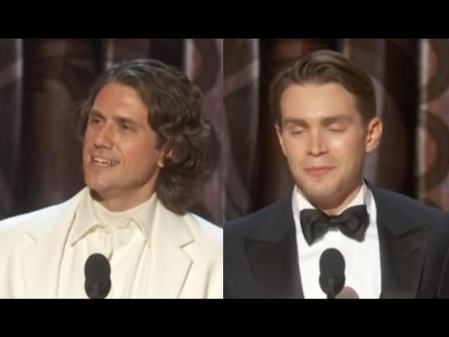 Aaron Tveit and Andrew Burnap 