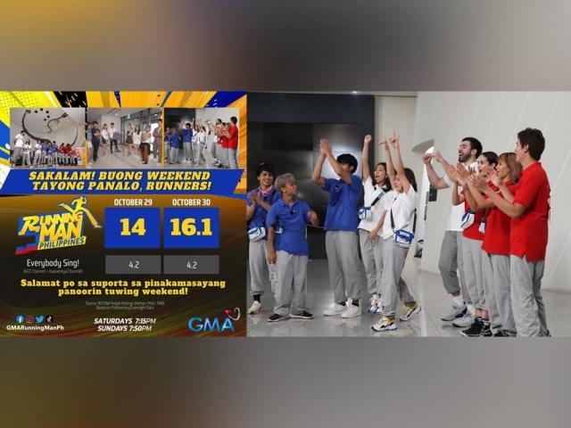 Running Man PH October ratings