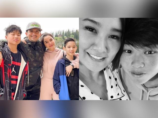 carlene aguilar dennis trillo jennylyn mercado with their kids