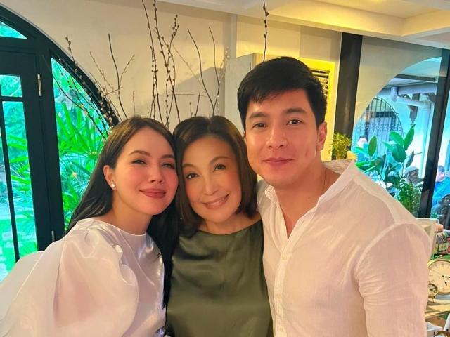Sharon Cuneta Julia Montes Alden Richards