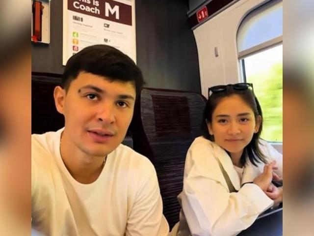 Matteo Guidicelli and Sarah Geronimo
