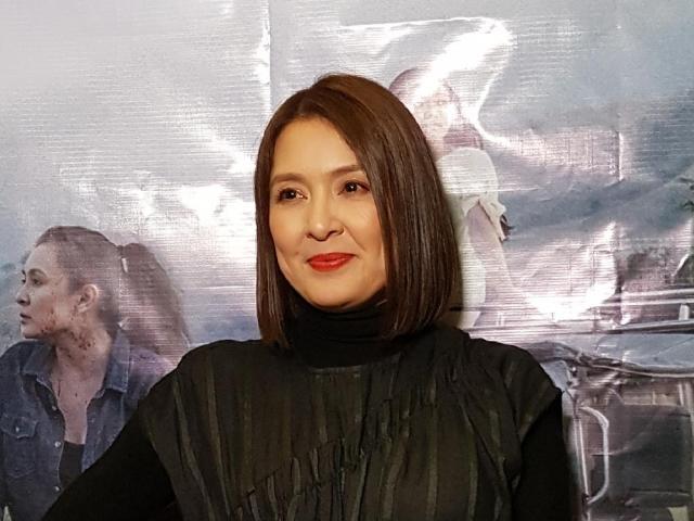 Jean Garcia in Watch Me Kill presscon