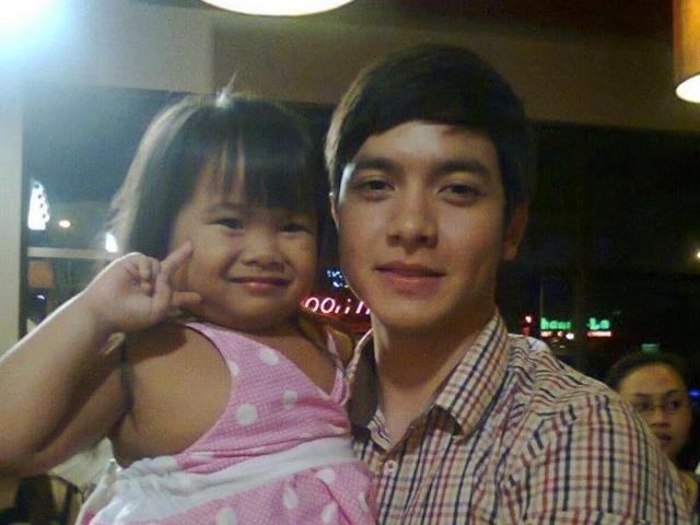 Ryzza Mae Dizon and Alden Richards photo from 2012