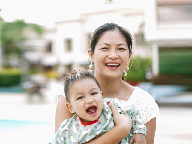 Miriam Quimbao celebrates Baby Elijah first birthday