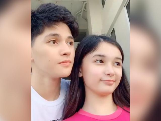 Sofia Pablo and Allan Ansay Tiktok video