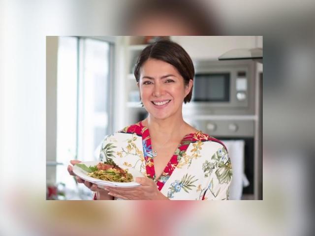 Alice Dixson pesto pasta recipe