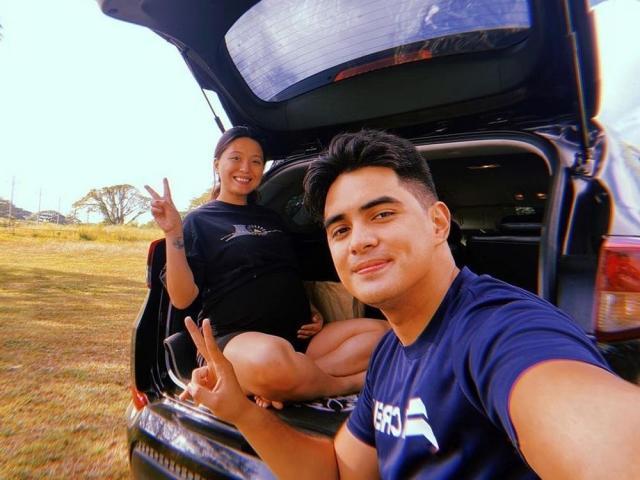 Juancho Trivino and Joyce Pring