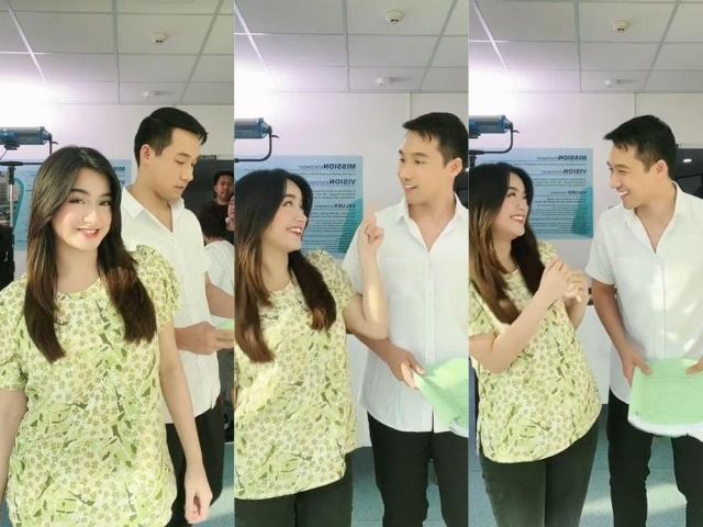 Jillian Ward and Ken Chan