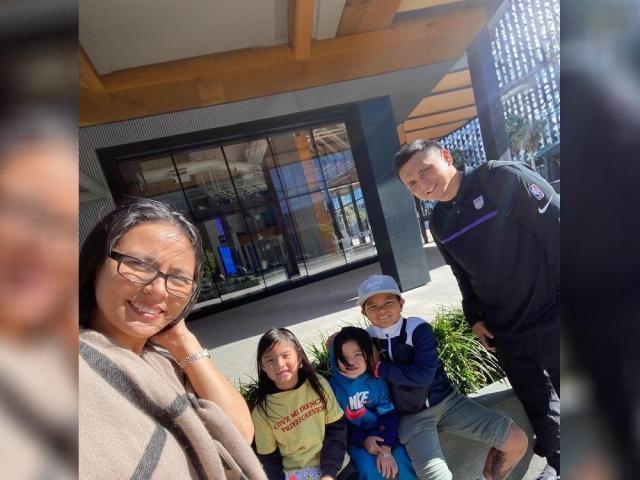 LJ Moreno and family