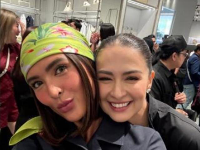 Marian Rivera and Sofia Andres
