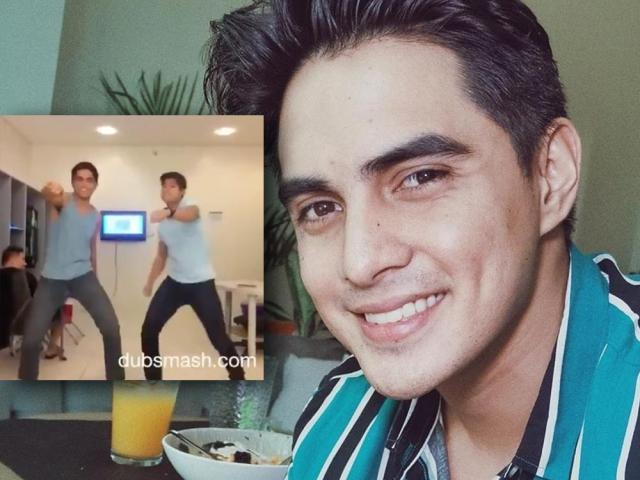 juancho Trivino and Mikael Daez