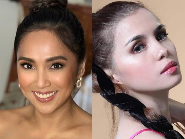 Aira Bermudez at Rochelle Pangilinan online fitness class