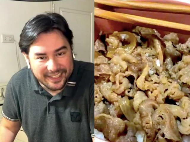 gabby eigenmann and beef gyudon
