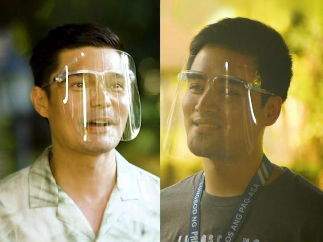 Dingdong Dantes and Mayor Vico Sotto in Amazing Earth