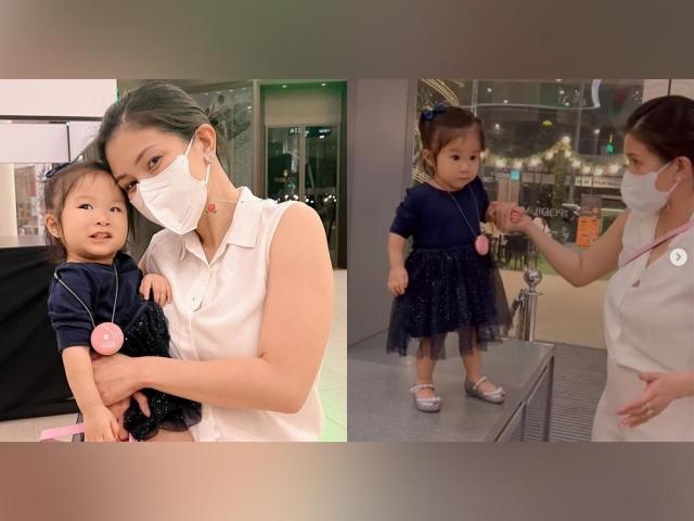 Sheena Halili and Baby Martina