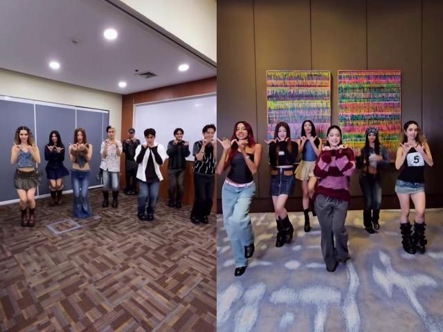 Sb19 and Niana Guerrero with Katseye