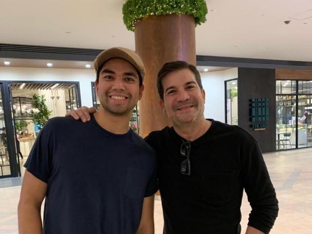 Enzo and Edu Manzano