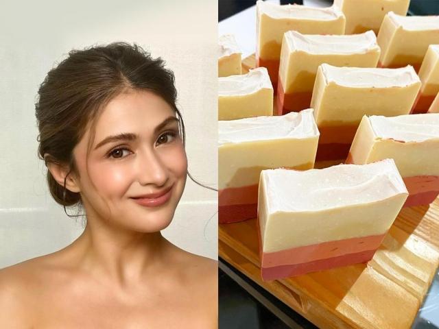 carla abellana on soap making