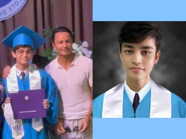 Derek Ramsay and Austin Ramsay 