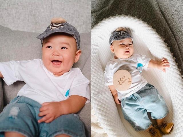 Kryz Uy and Slater Young and Baby Sevi