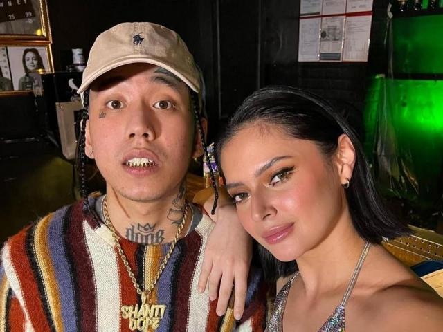 Bianca Umali with Shanti Dope
