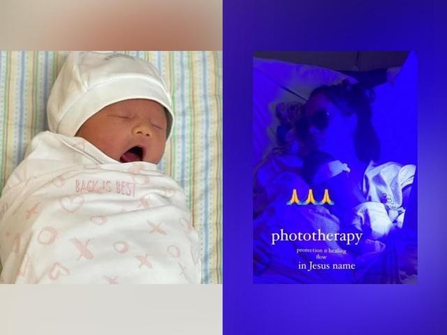 Melissa Ricks and baby Mikaela