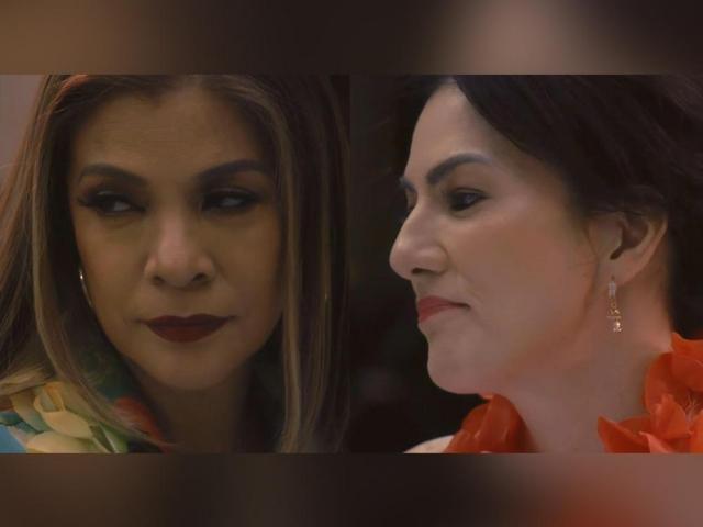 Carmina Villarroel and Pinky Amador 