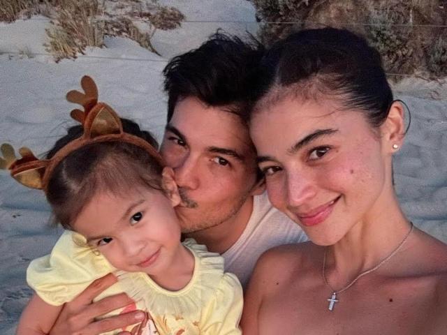 Anne Curtis, Erwan Heussaff, Dahlia Amelie Heussaff