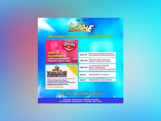 Its showtime auditions
