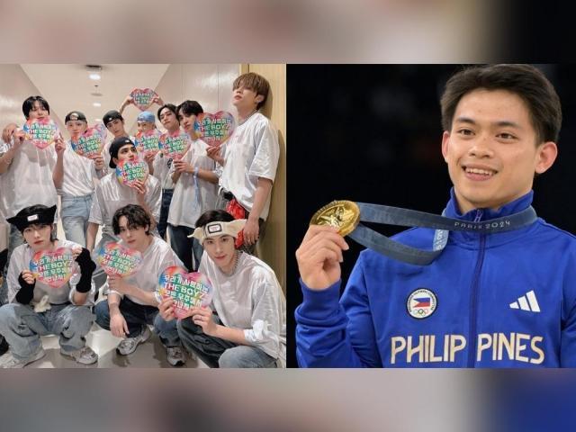 The Boyz and Carlos Yulo