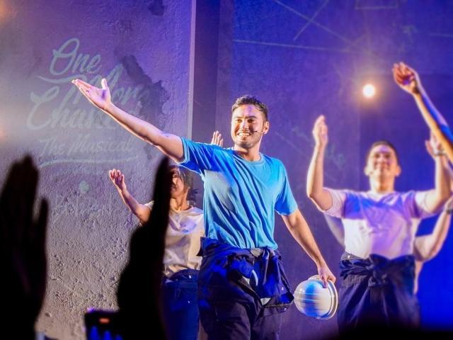 Brent Valdez in One More Chance The Musical