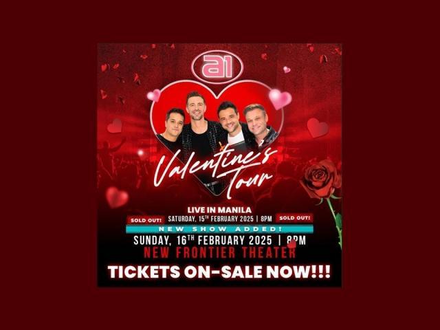 A1 Valentines Manila concert