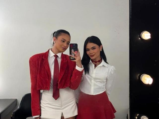 Klea Pineda and Katrice Kierulf 