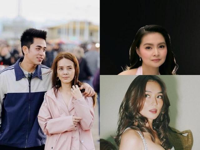 David Licauco and his mother Eden Kathryn Bernardo Barbie Forteza