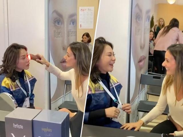 Vicki Belo at IMCAS 2020