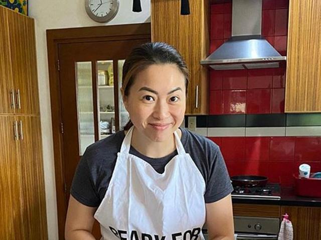 Lyn Ching Mango Malunggay smoothie